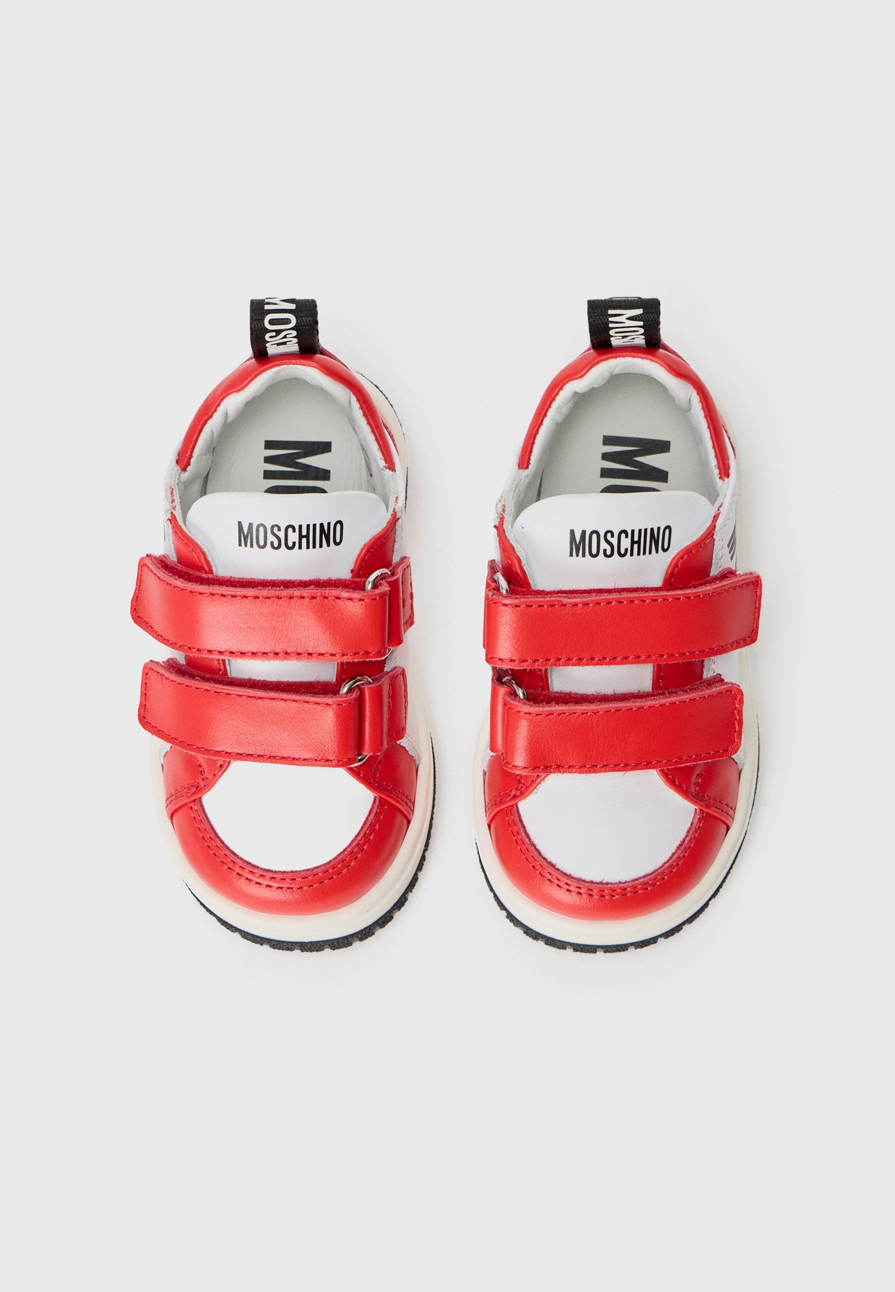 MOSCHINO UNISEX - Sneakers - rood/wit/zwart
