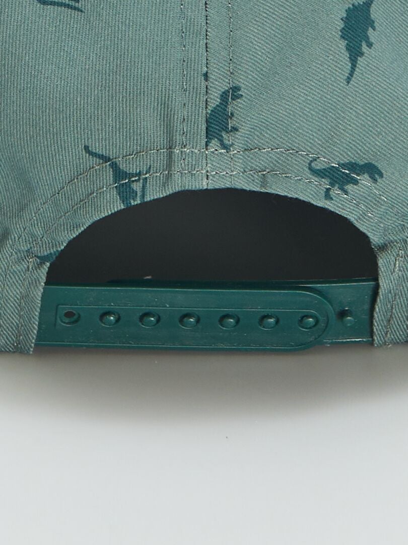 Gorro con estampado de dinosaurios - Caqui