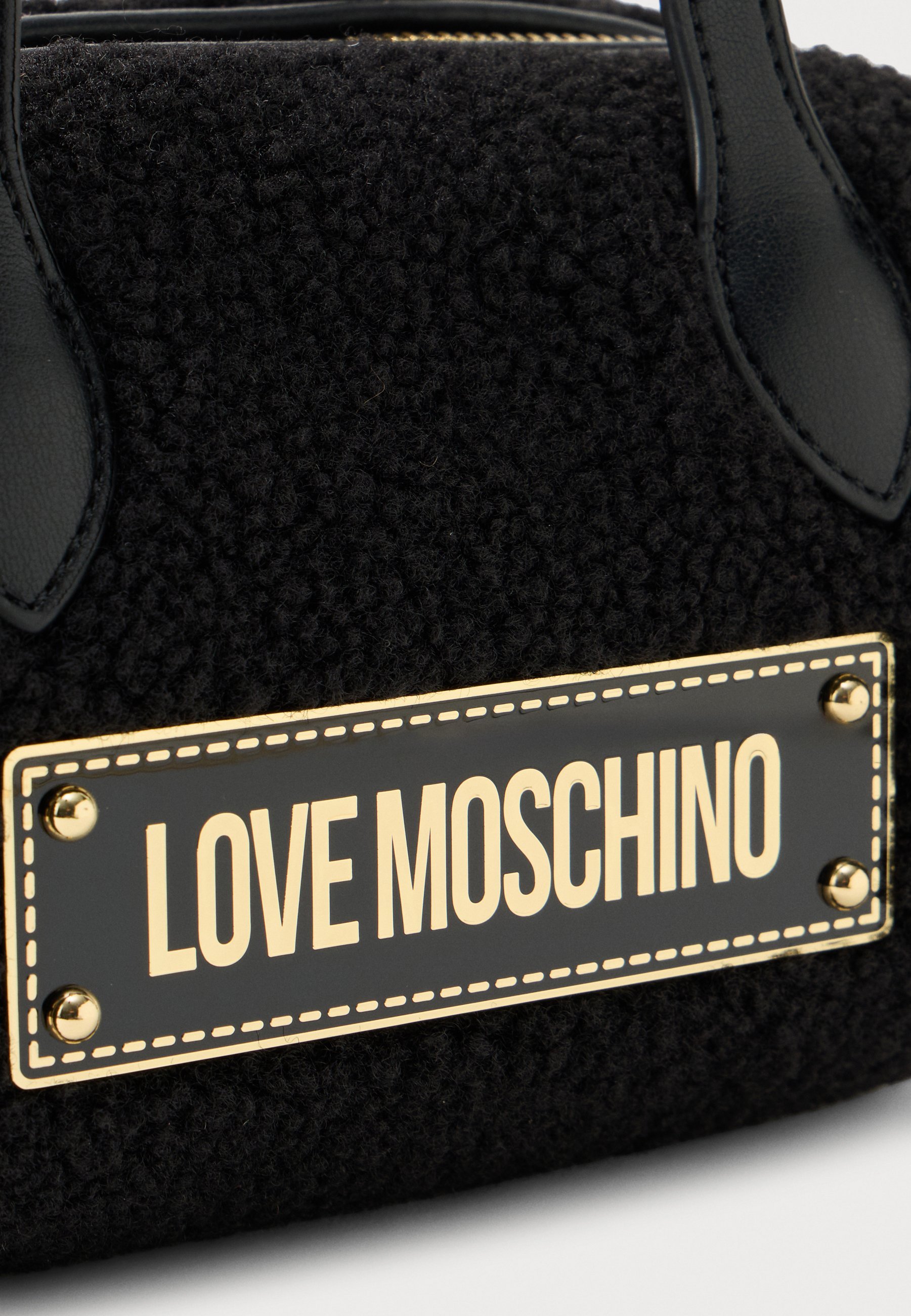 Love Moschino POODLE - Handtasche - schwarz