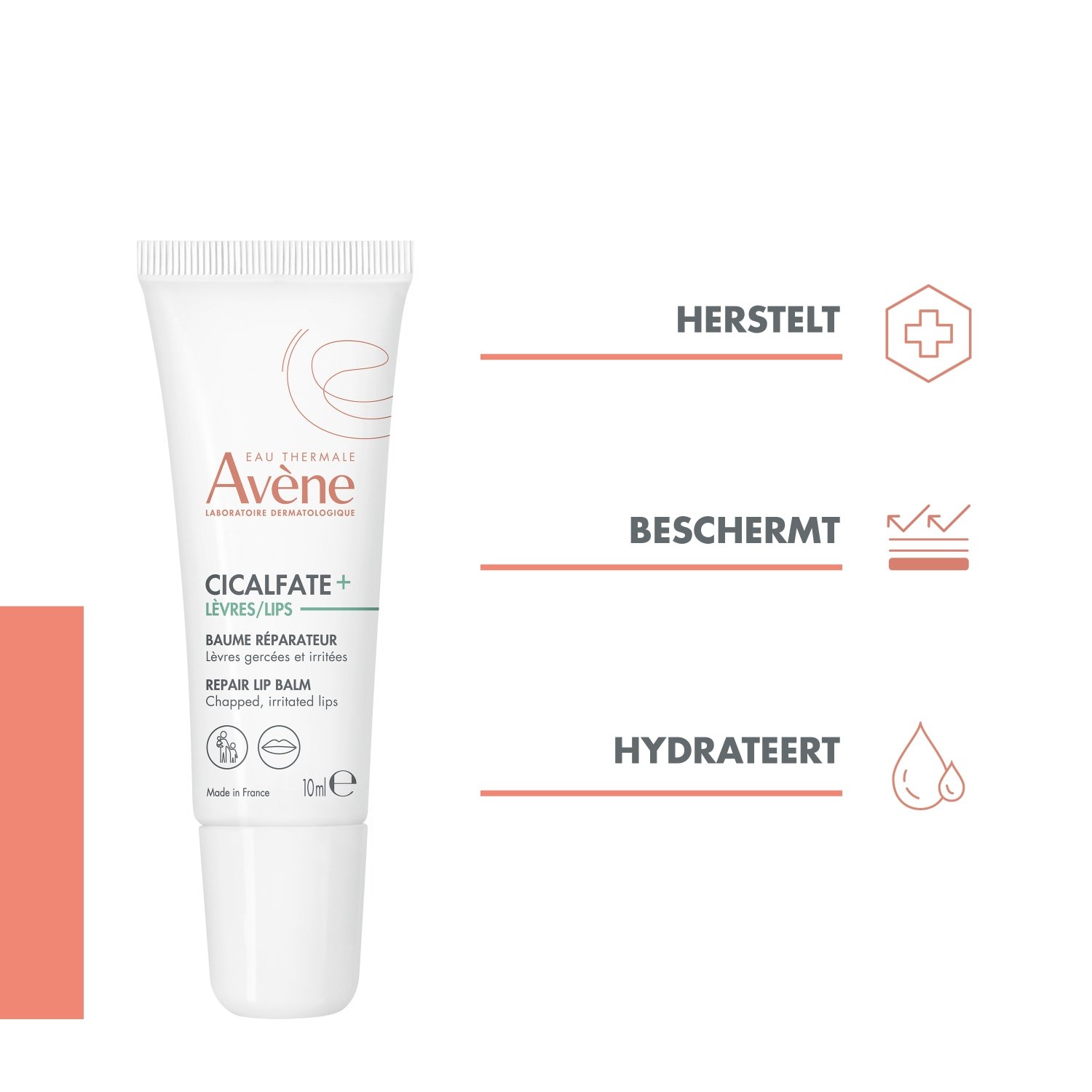 Avène balzam na pery Cicalfate + Lips - 10 ml