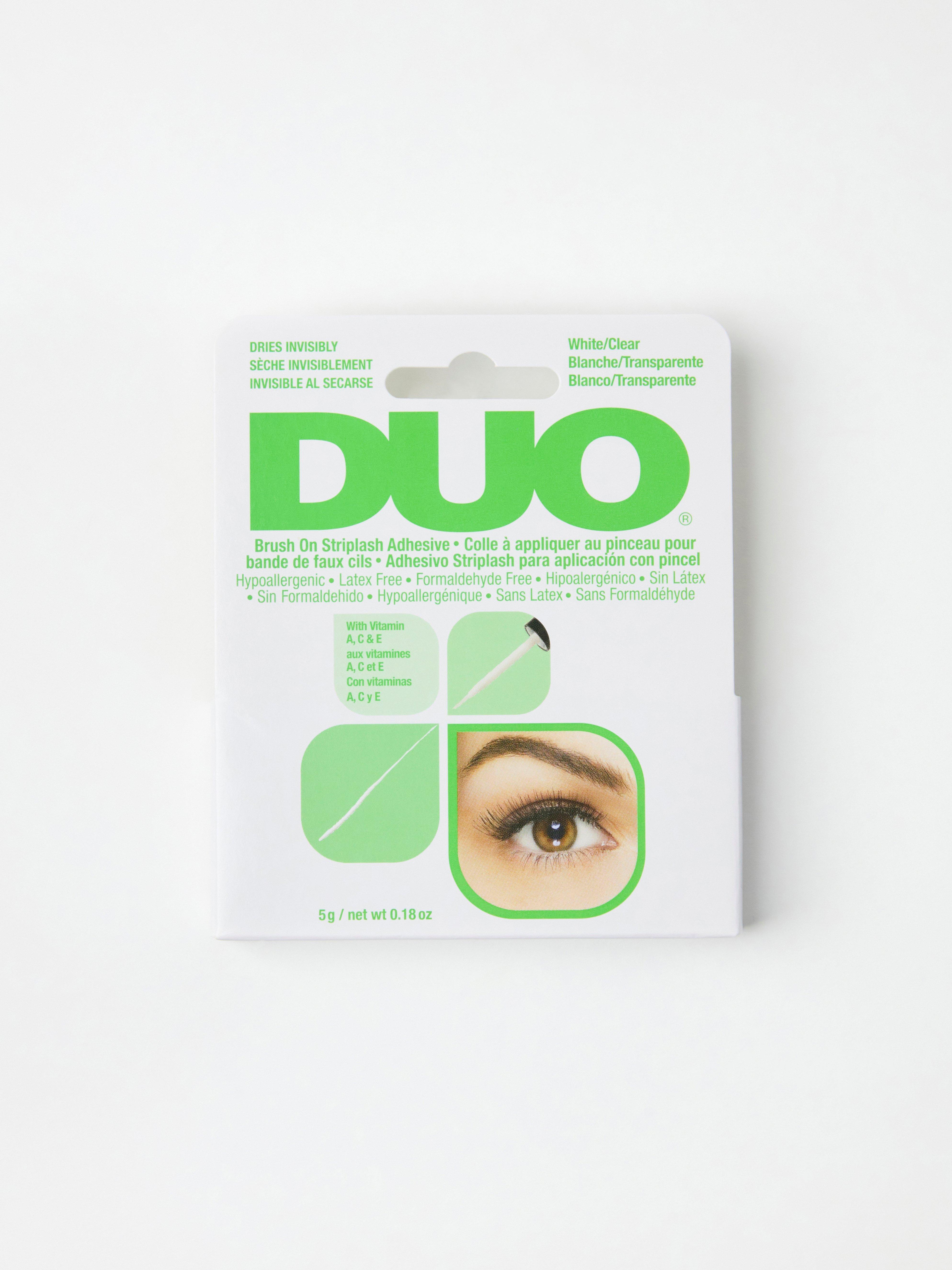 Adesivo transparente DUO para aplicação com pincel
