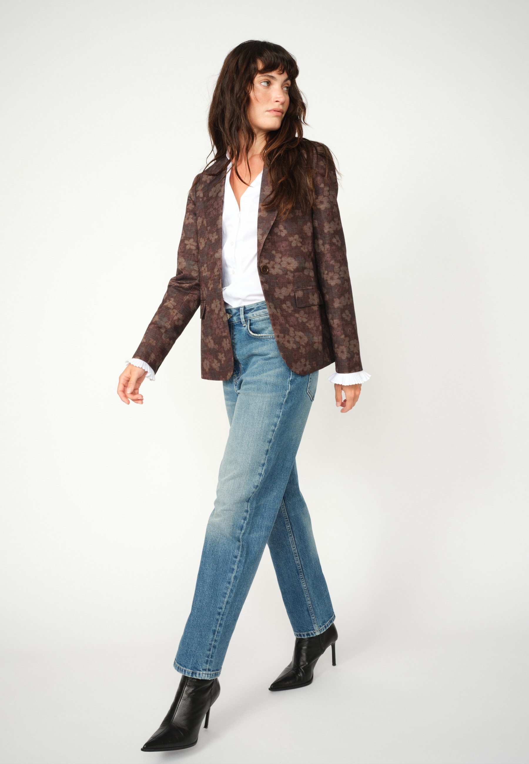Mos Mosh RACHEL VINTAGE - Jeans mit geradem Bein - blau