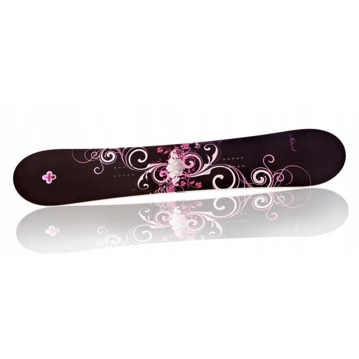 RAVEN Natural Snowboard - Volwassenen - Zachte, medium flex, full rocker - reverse camber - True twin