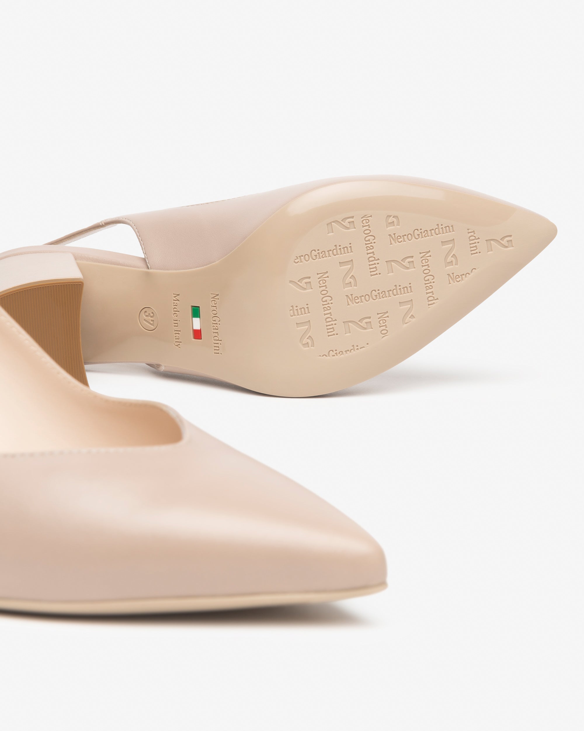 Damen-Slingback aus Leder