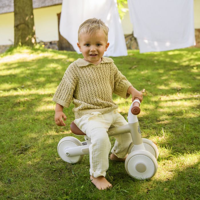 Draisienne tricycle sans pédales - MOMI - DEX - Léger - Pliable - 2 hauteurs de selle