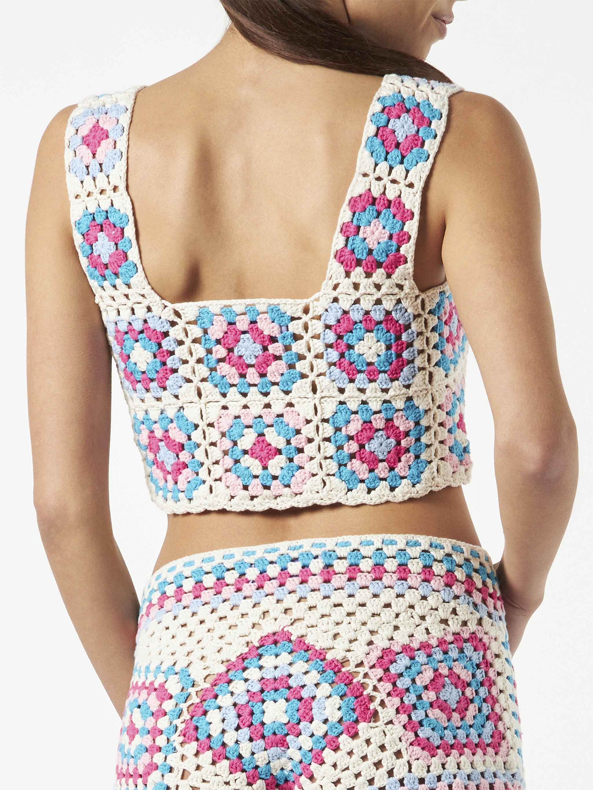 Handgemaakte gehaakte top voor dames
