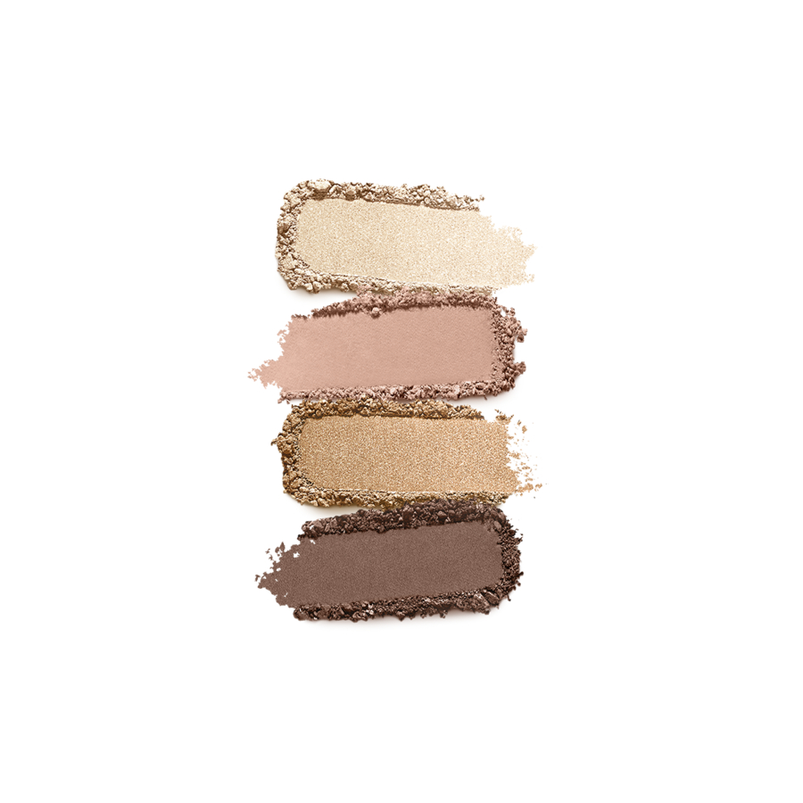 NOVA PALETA SJENILA ZA OČI BRIGHT QUARTET 01 Topli neutralni tonovi