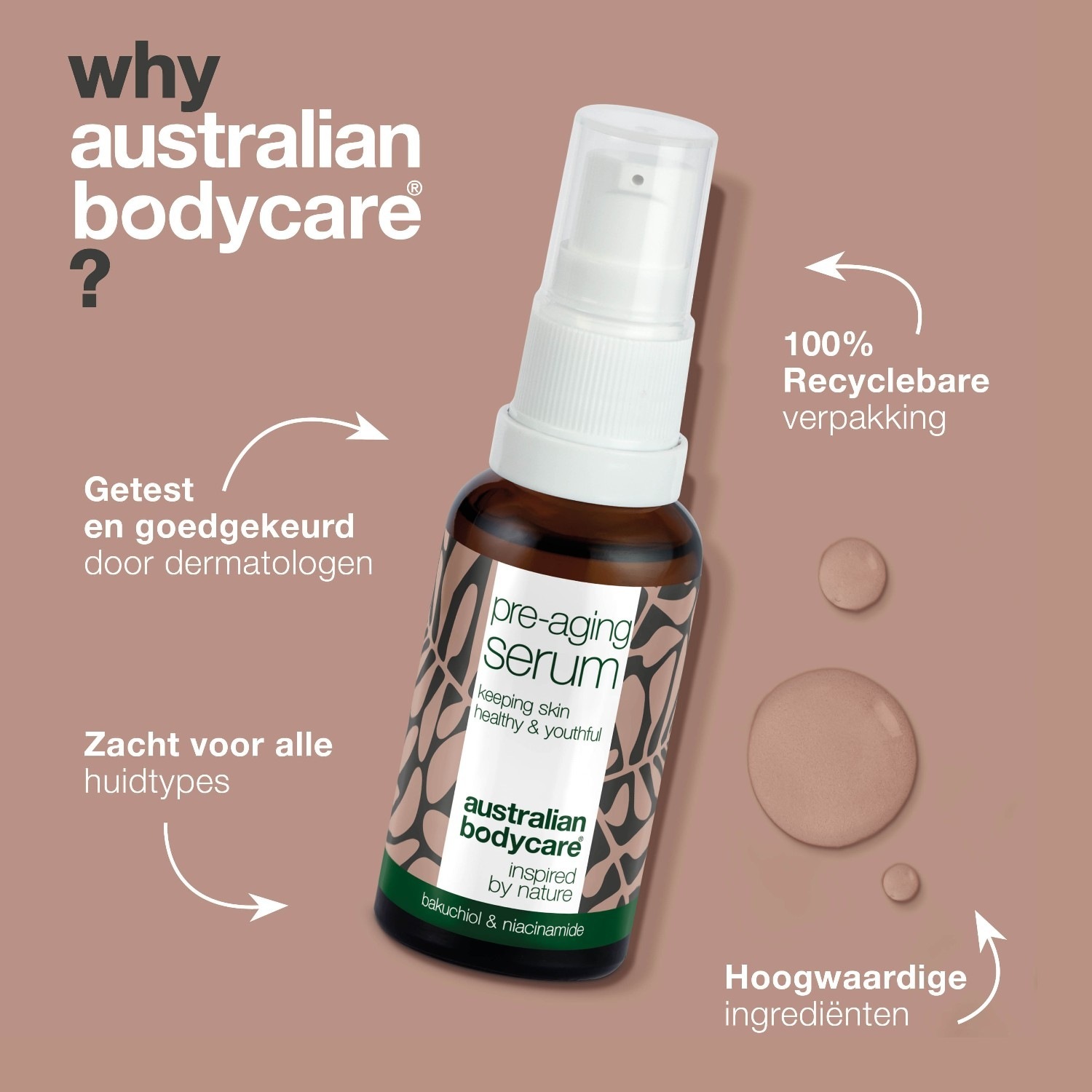 Sérum proti starnutiu pleti Australian Bodycare Sérum proti pomalému starnutiu - 30 ml