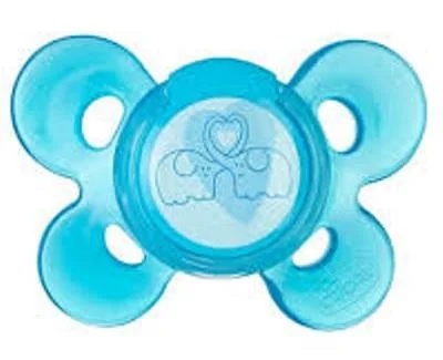 CHICCO Chicco Air Boy Silikon-Schnuller 6-16 Monate 2-teiliges Zubehör für Neugeborene