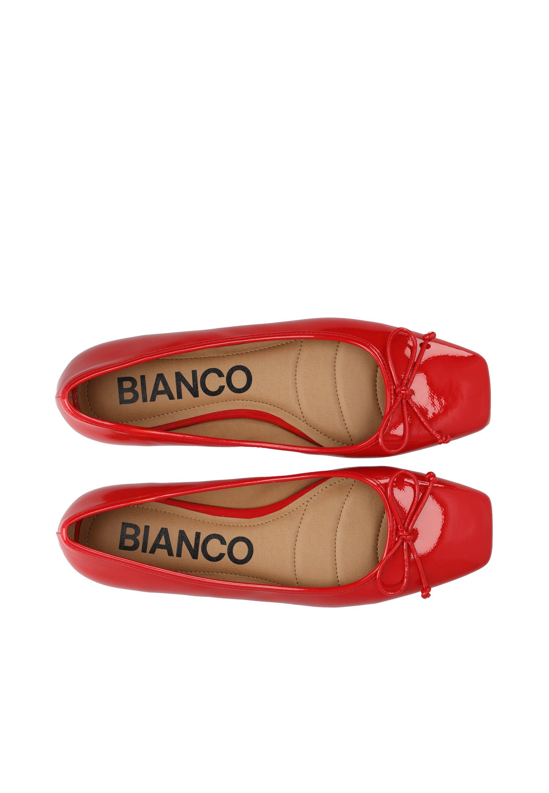 Bianco BIAROSE KARRÉ - Ballerina's - roodpatent