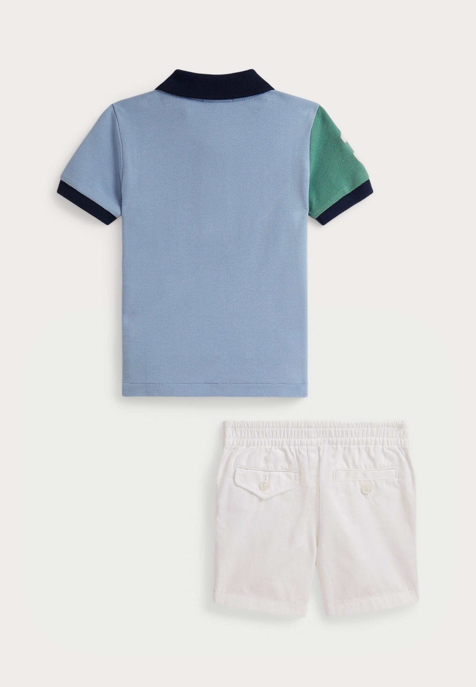Polo Ralph Lauren BIG PONY katoenen poloshirt en shortset - Shorts - meerkleurig