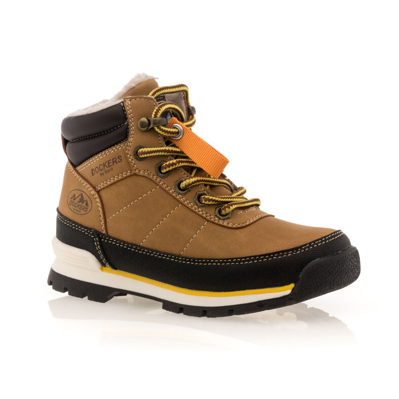 Botas marrons infantis / Botas de cano curto