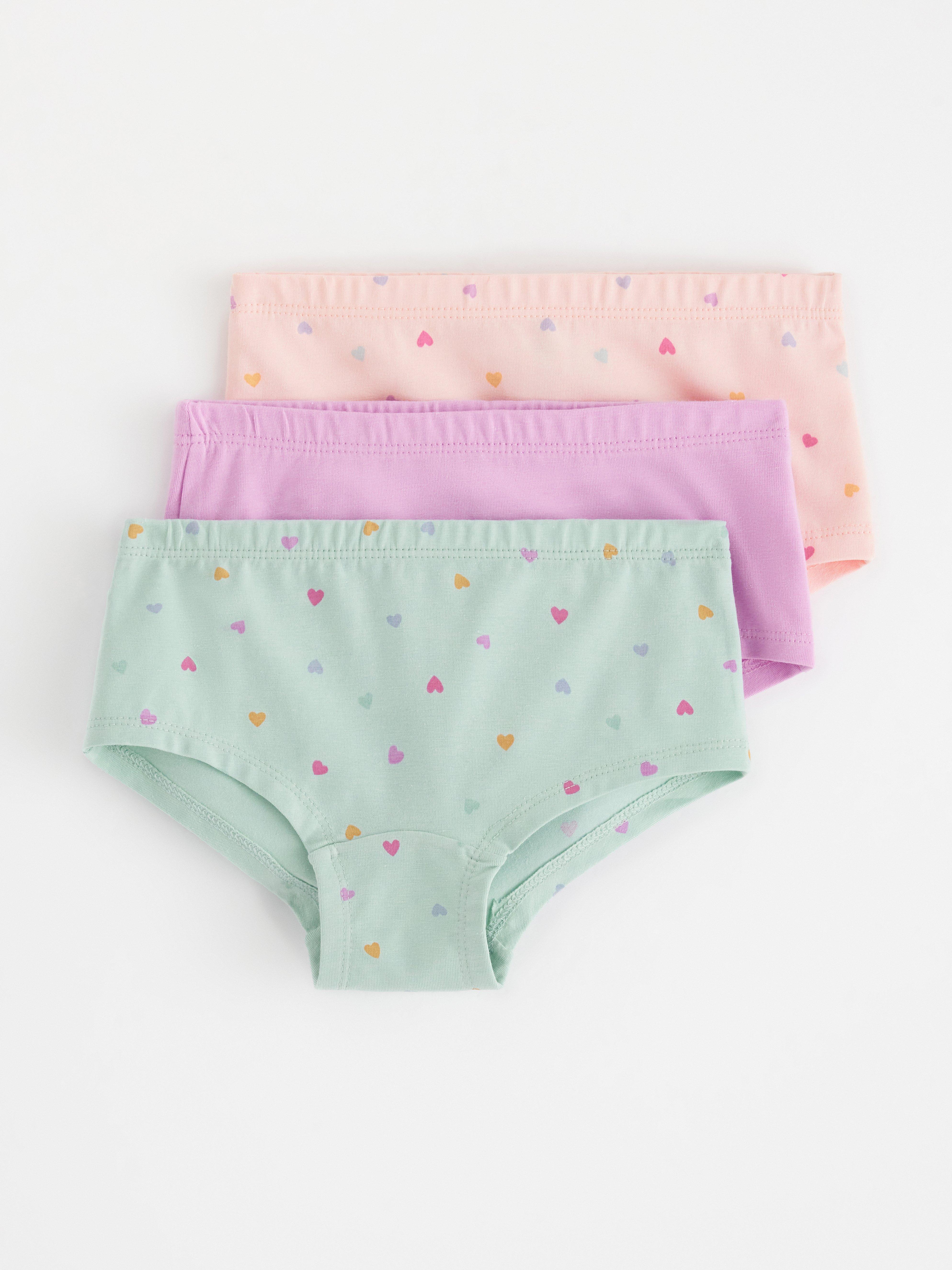 Lot de 3 hipstertrosor rose poudré clair