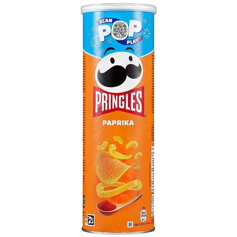 Pringles Pringles 165 g Paprikaa