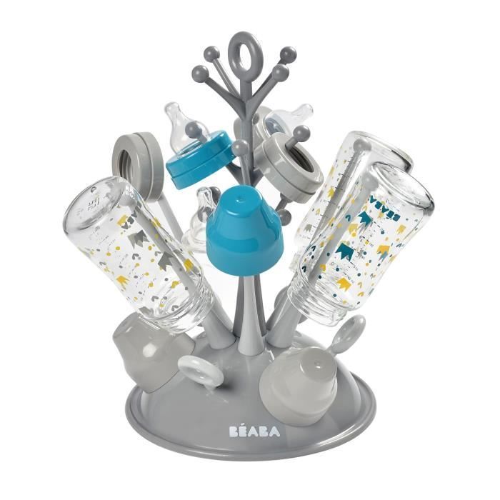 BEABA, scolabiberon a forma di albero, grigio