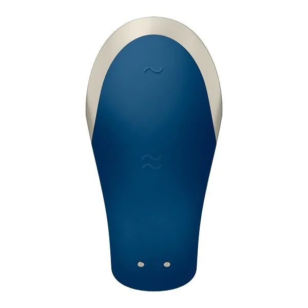Satisfyer Masażer Double Love Connect App Blue