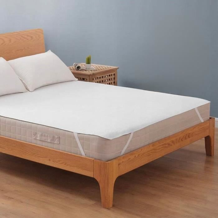 Protector de colchón - MY DESIGN FURNITURE - 90x200 cm - Impermeable - Hipoalergénico - Esquinas elásticas