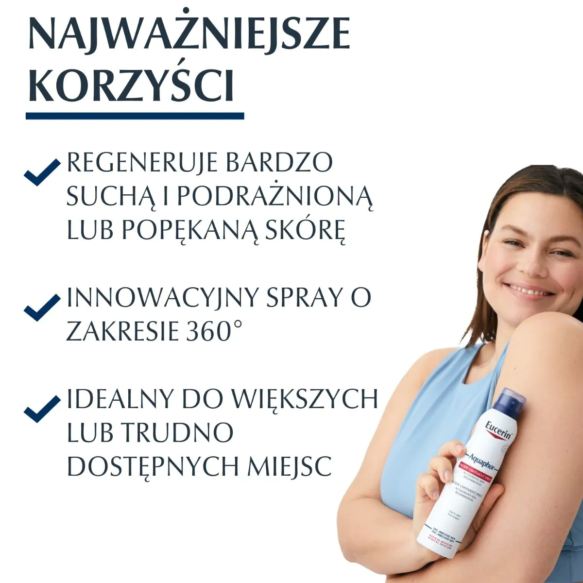 Eucerin Aquaphor Maść regenerująca w sprayu