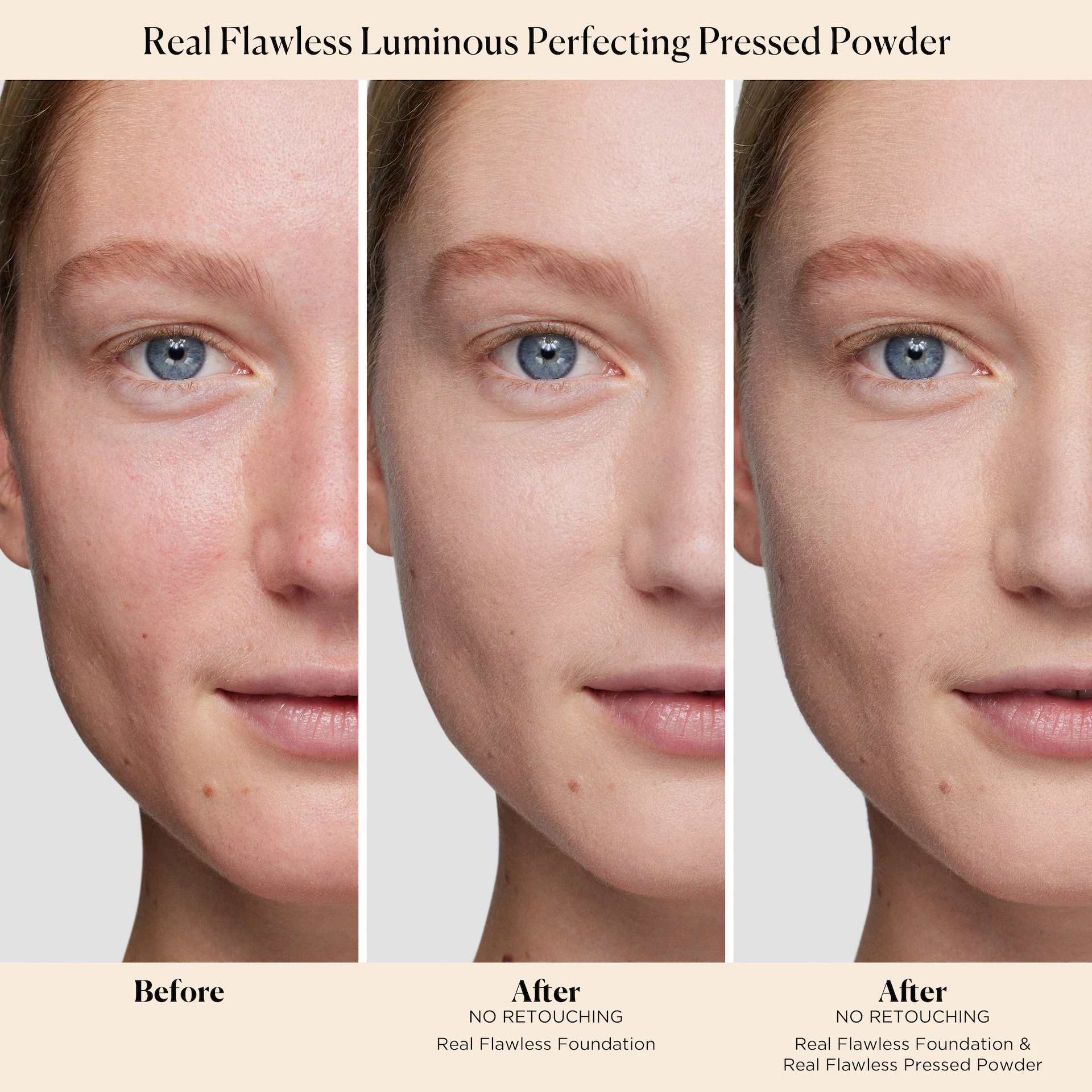 Real Flawless Luminous Perfecting Puder u prahu, prozirni - Laura Mercier