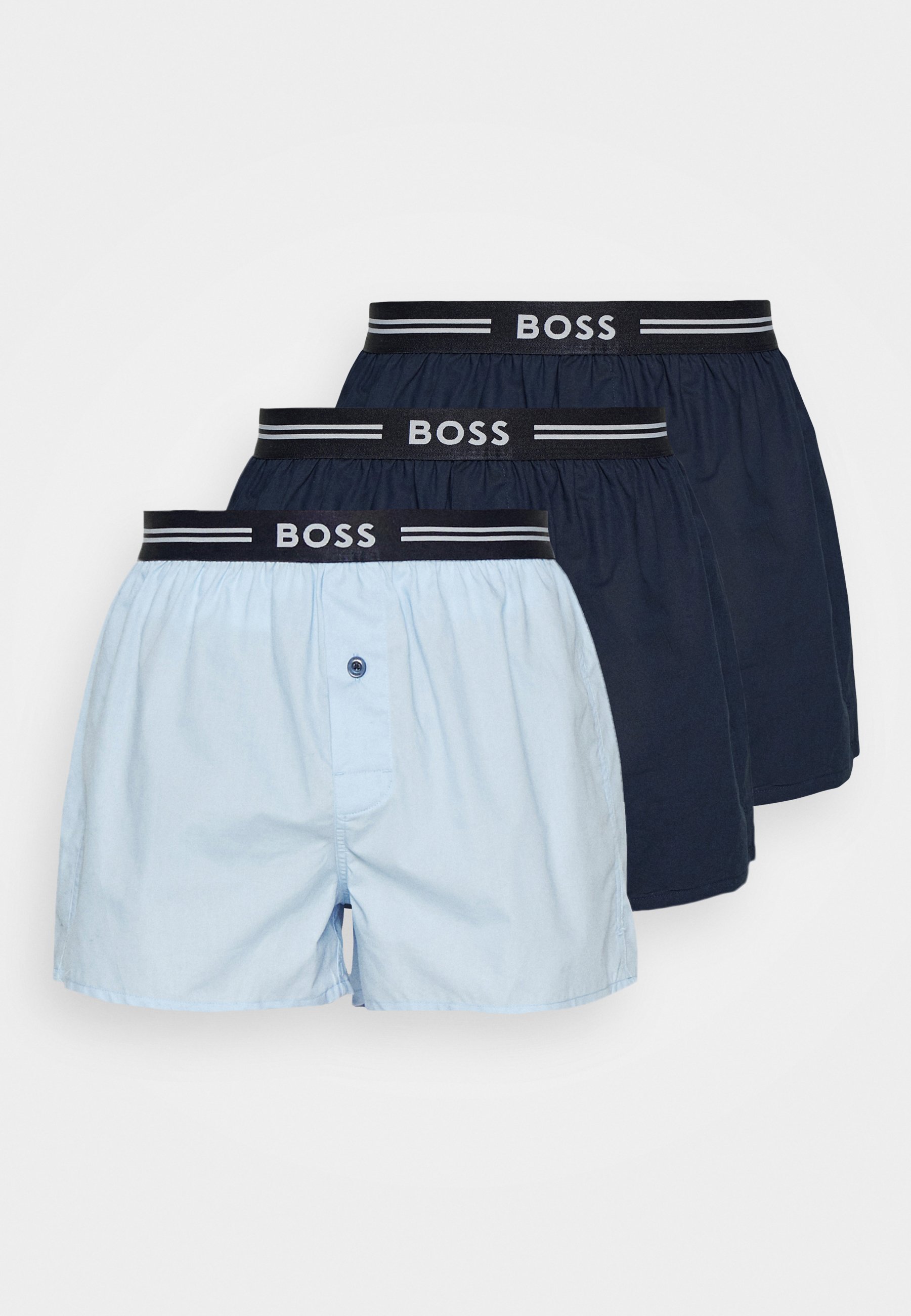 BOSS 3 PACK - Bokserki - ciemnoniebieskie