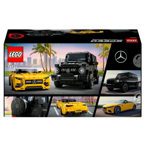 LEGO Speed Champions 76924 Mercedes-AMG G 63 и Mercedes-AMG SL 63