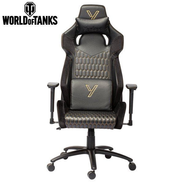 Fotel Gamingowy Yenkee Ygc 110Gd Onyx   Podkładka Pod Mysz Yenkee Gratis
