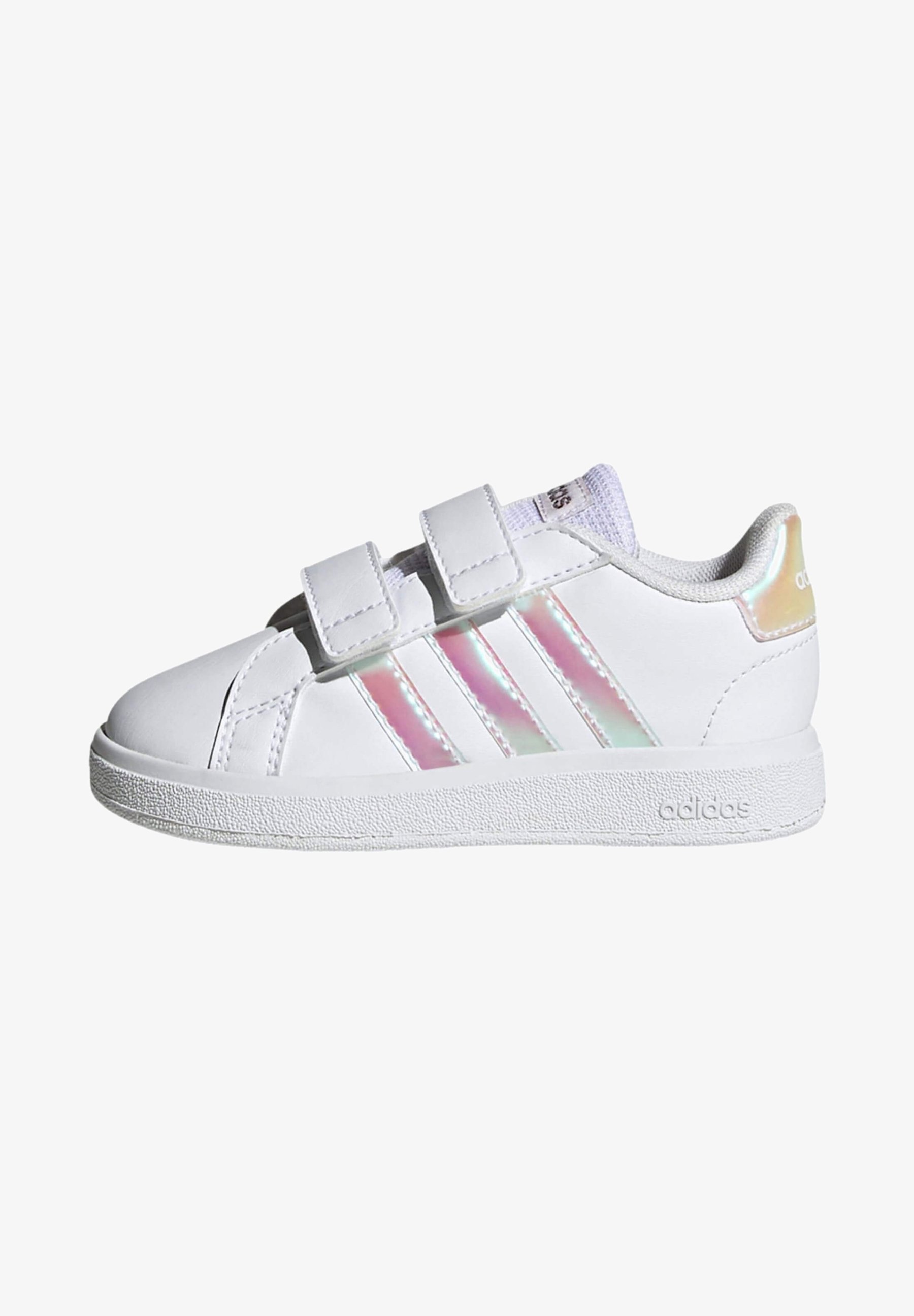 adidas Sportswear GRAND COURT LIFESTYLE HOOK AND LOOP - Sneakers - wit