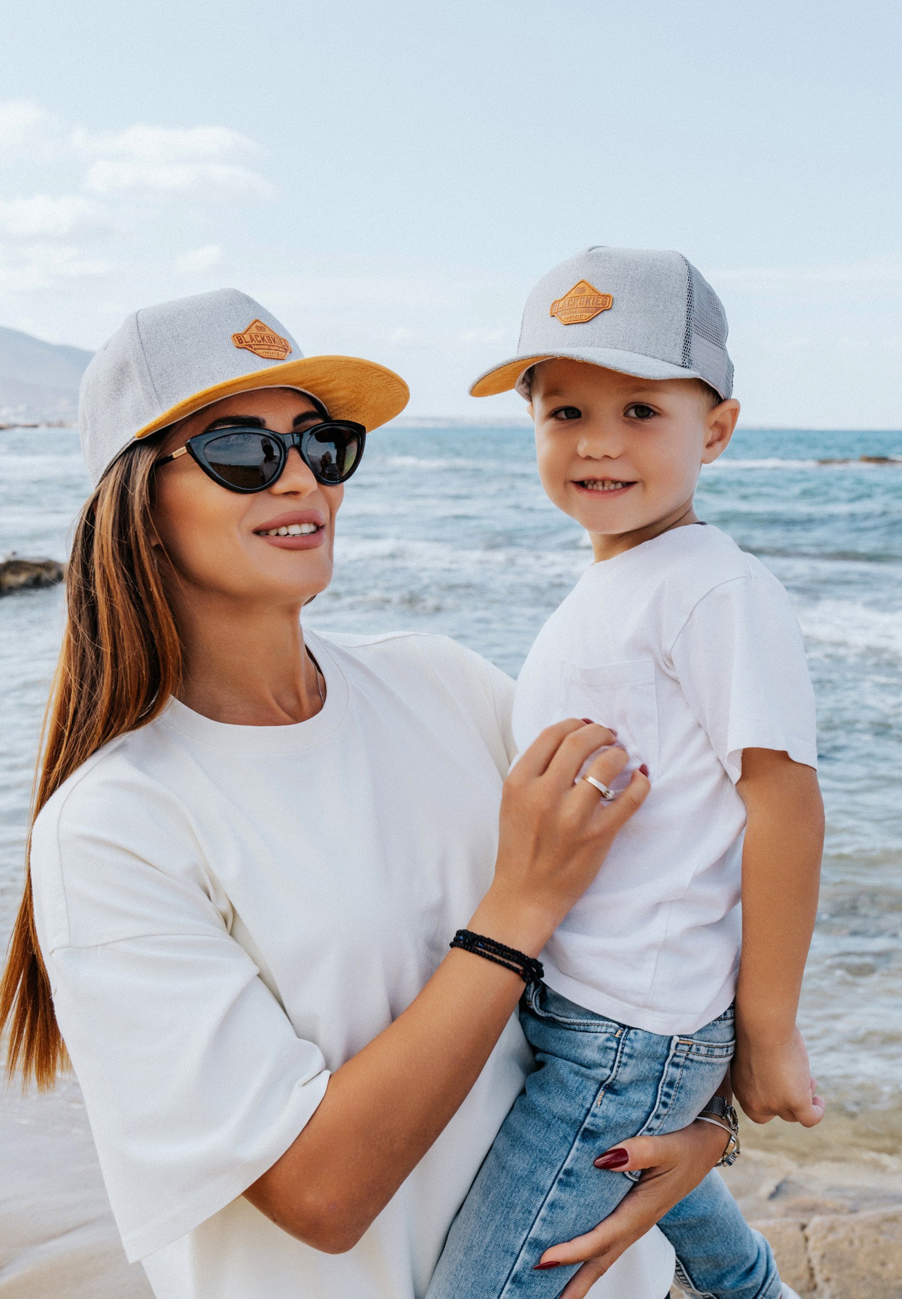 Set di 2 cappellini Blackskies Trucker - grigi