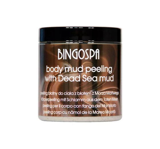 BingoSpa peeling błotny do ciała z błotem z Morza Martwego 250 g