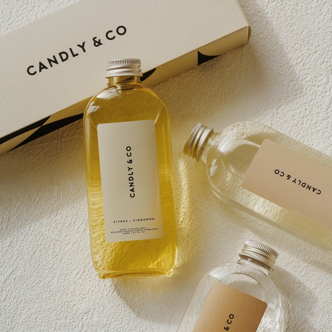 Candly&Co Recharge diffuseur No. 1 Géranium/Encense