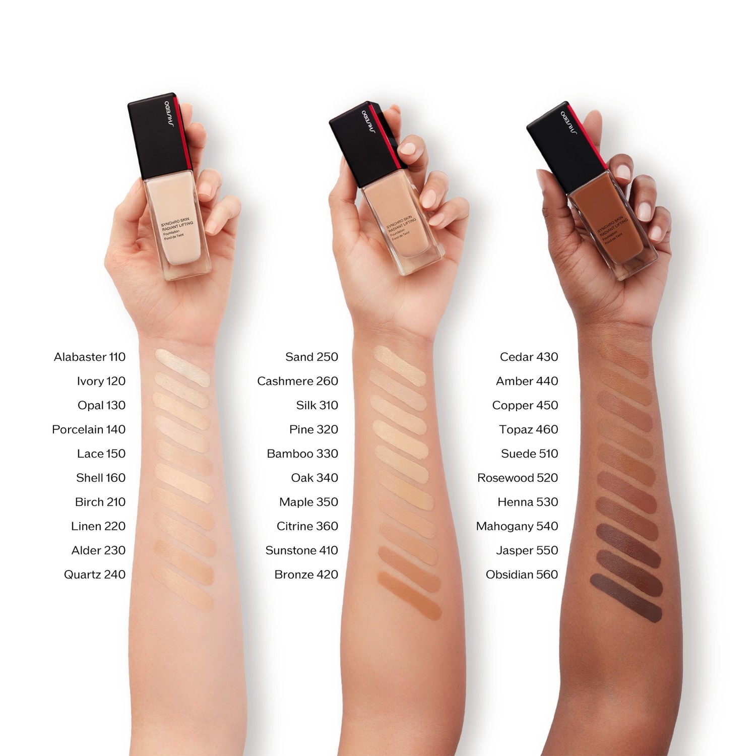 Shiseido Foundation SYNCHRO SKIN Radiant Lifting Foundation - 30 ml