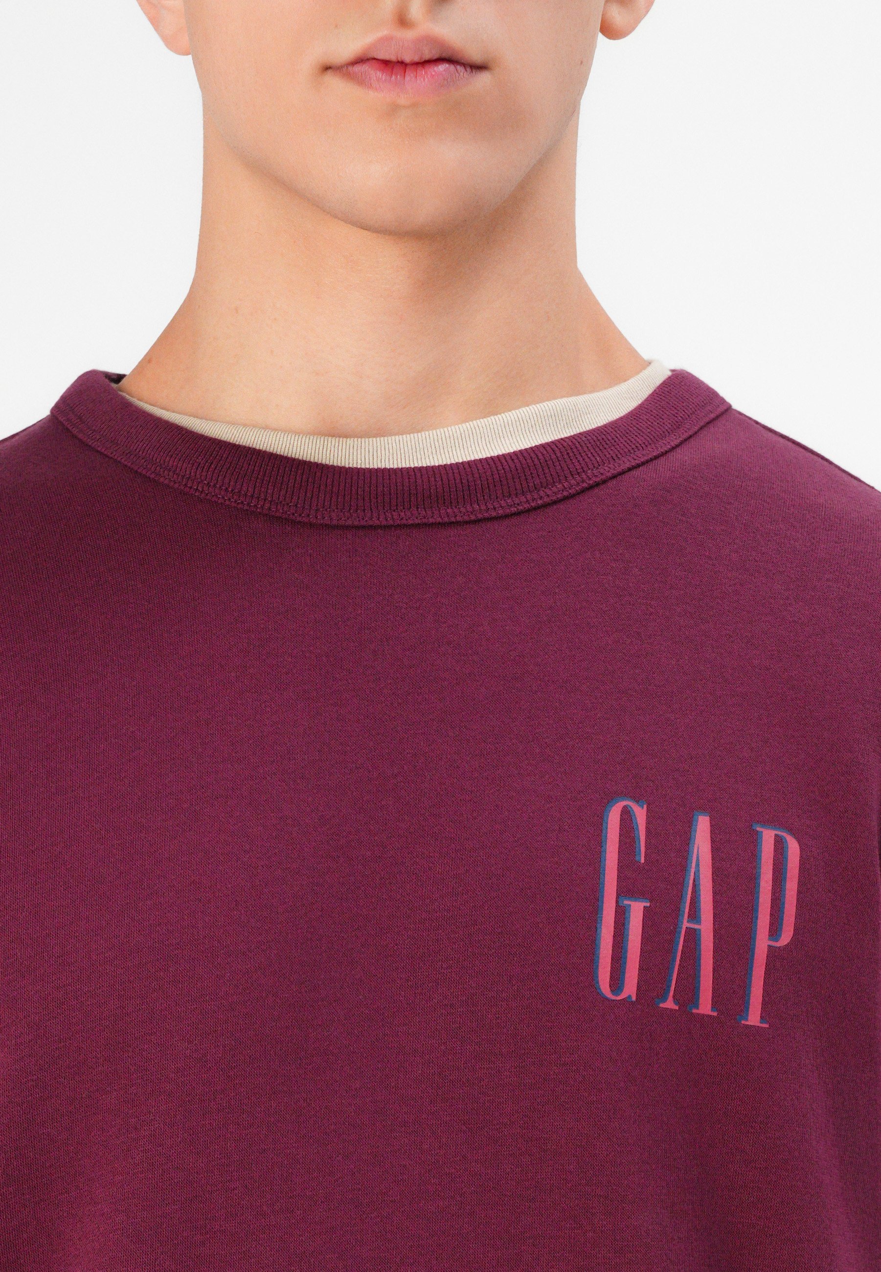 GAP-sweatshirt - Toscaans rood