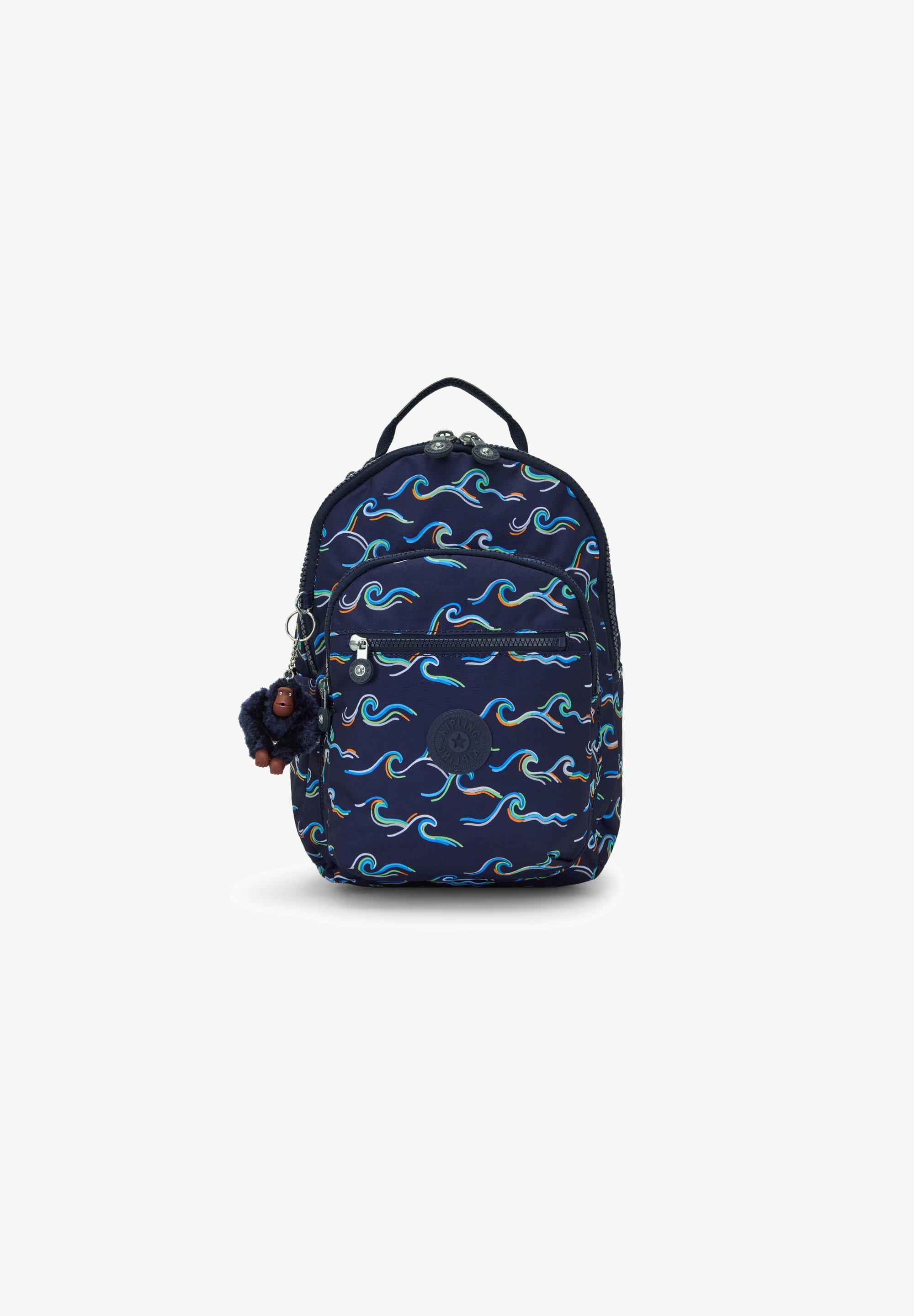 Kipling SEOUL S BTS PRT AC - Šolska torba - zabaven oceanski potisk