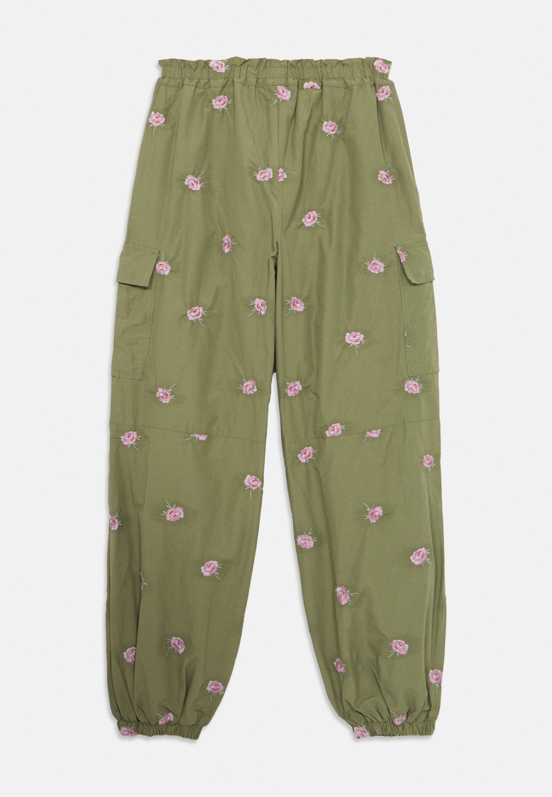 Pantalon cargo Stella McCartney Kids - kaki