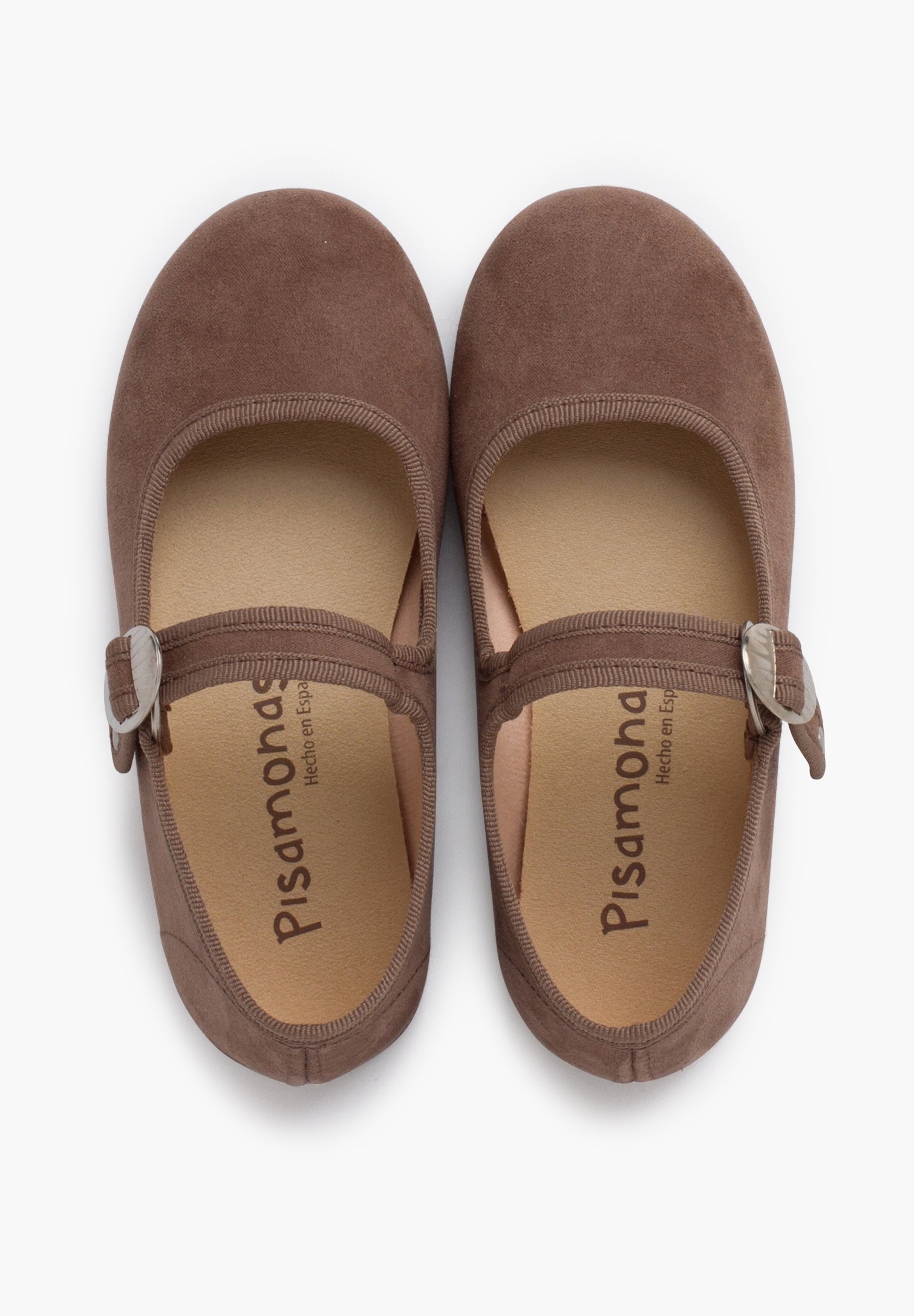 Pisamonas ballerina's met enkelbandje - topo