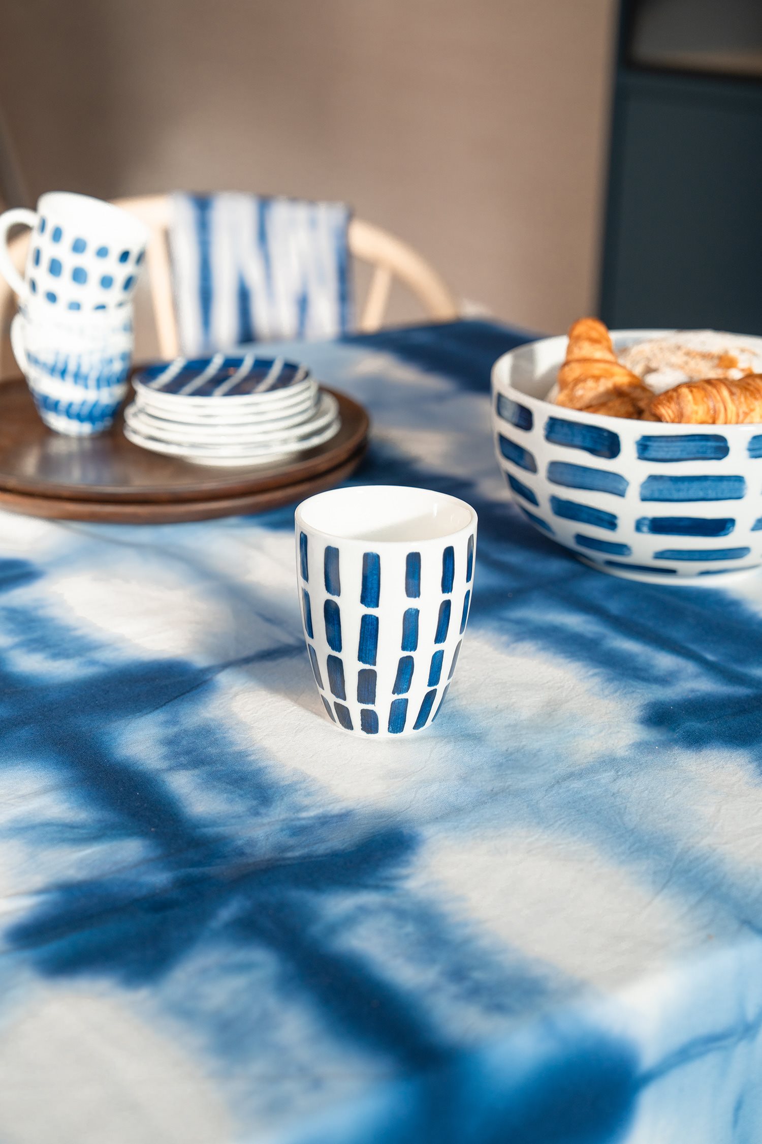 Mug peint vtwonen sans anse, lot de 4 - 1 pièce