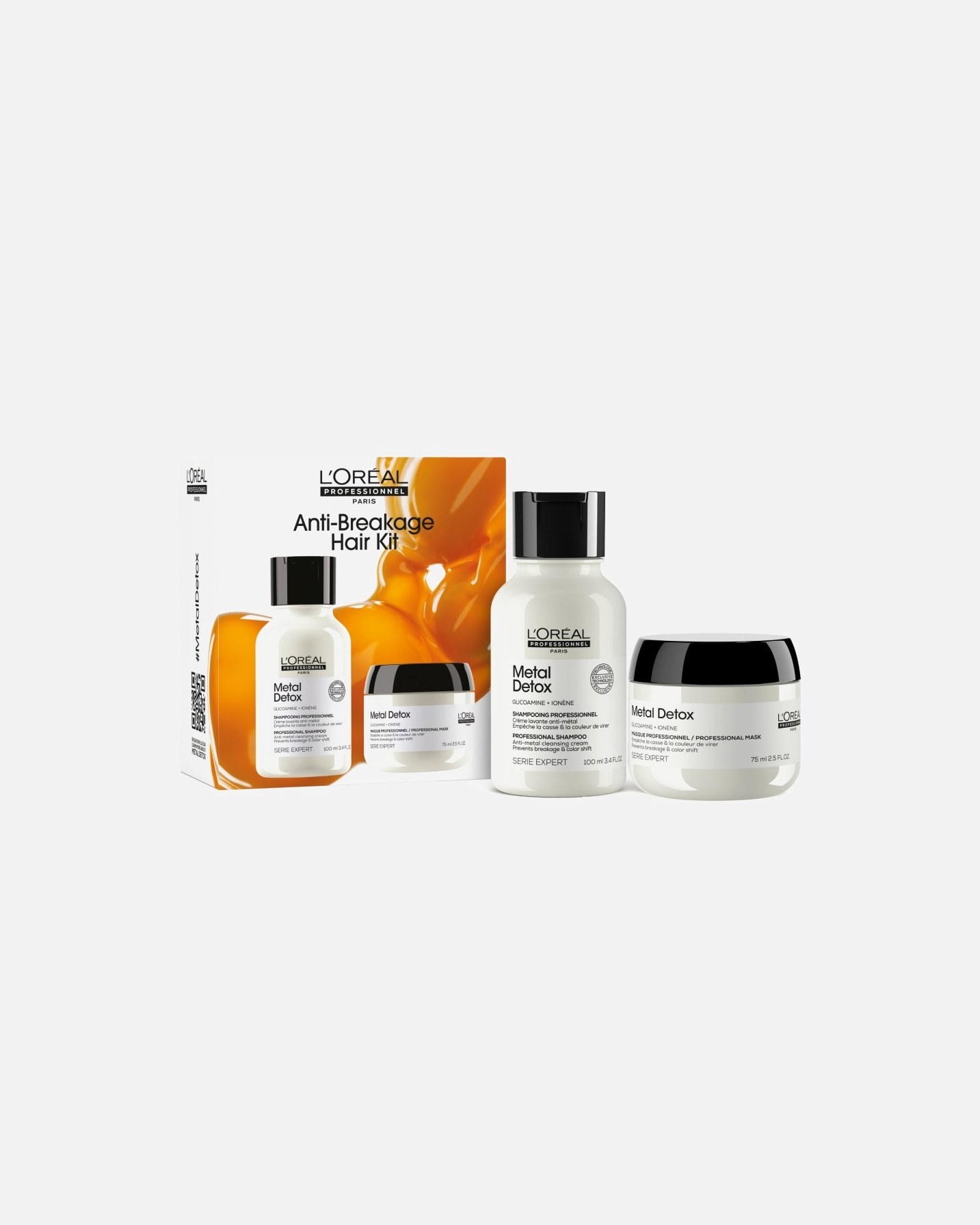 L'Oréal Professionnel Haarshampoo Metal Detox Discovery Duo rinkinys - 1 Stück