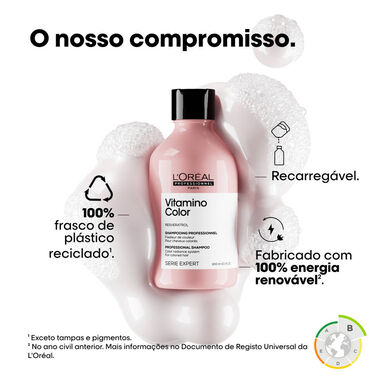 L'Oréal Professionnel Vitamino Color Serie Expert Shampoo Refill värjättyjen hiusten suojaamiseen 500 ml