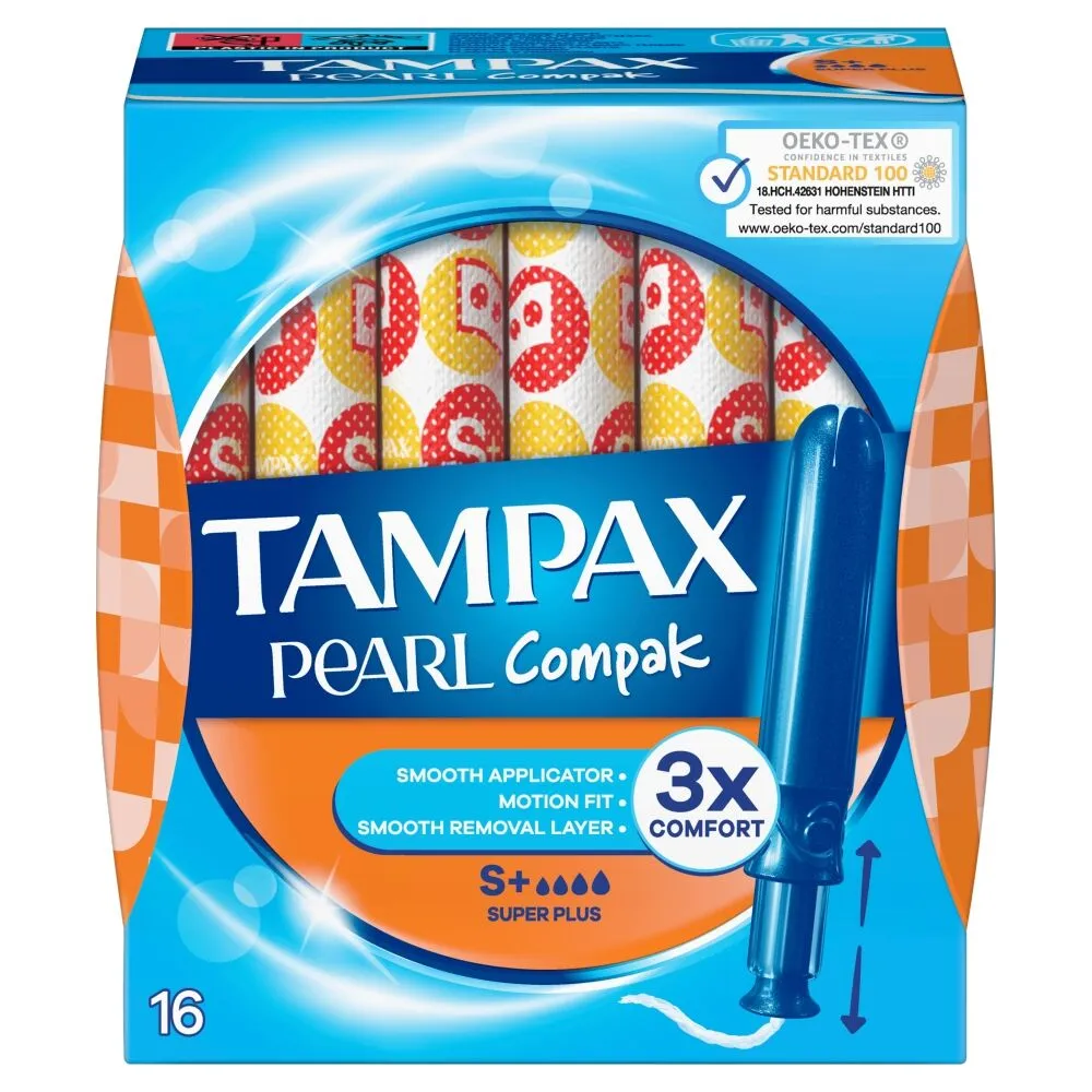 Tampax Compak Tampony Pearl Super Plus
