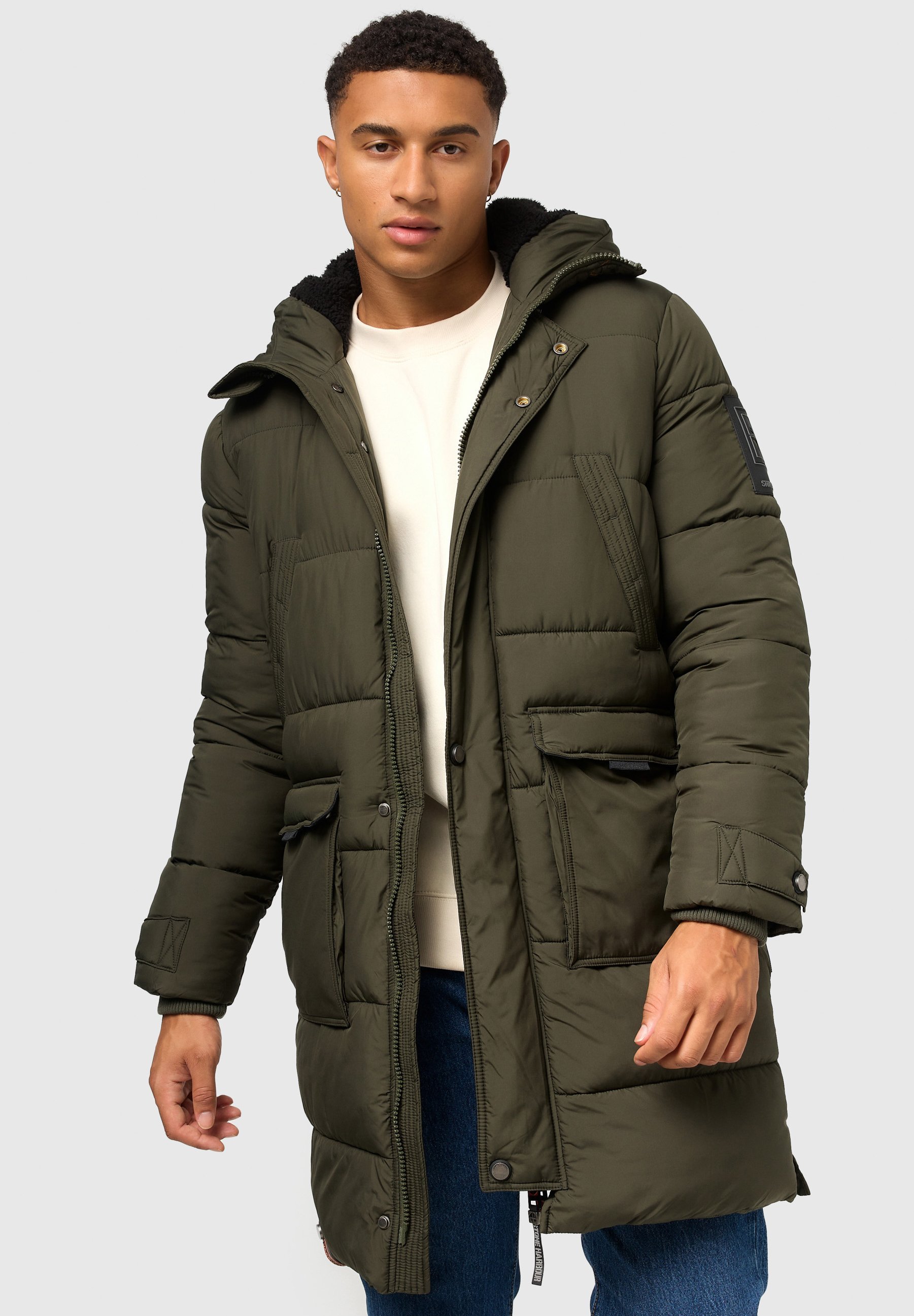 STONE HARBOR EVIDENCE - Manteau d'hiver - olive