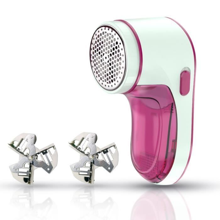 THOTCOC Rimuovi pelucchi - Ricaricabile tramite USB - Rosa