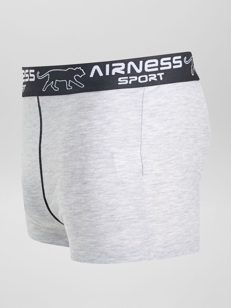 Set van 3 'Airness' boxershorts - GRIJS