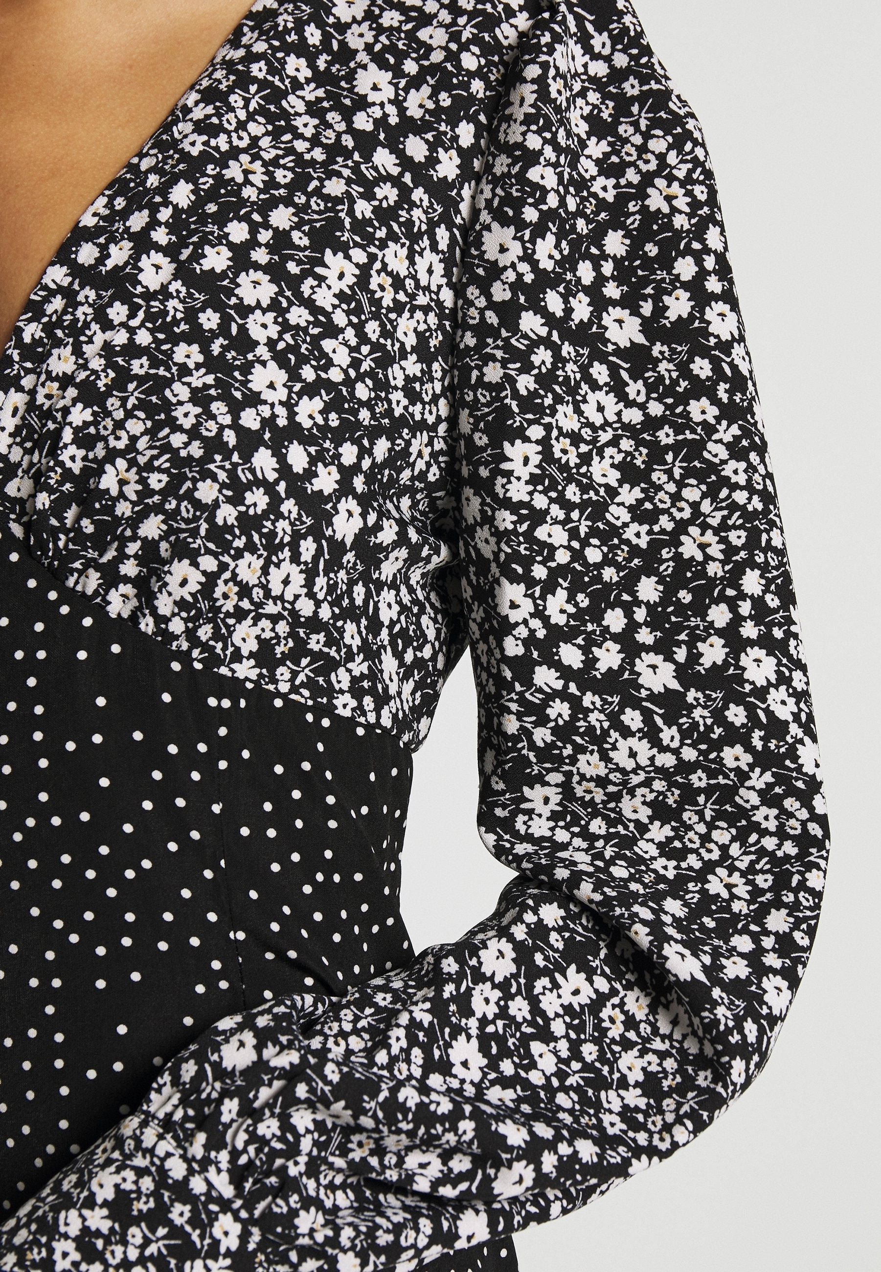 Missguided Tageskleid - schwarz