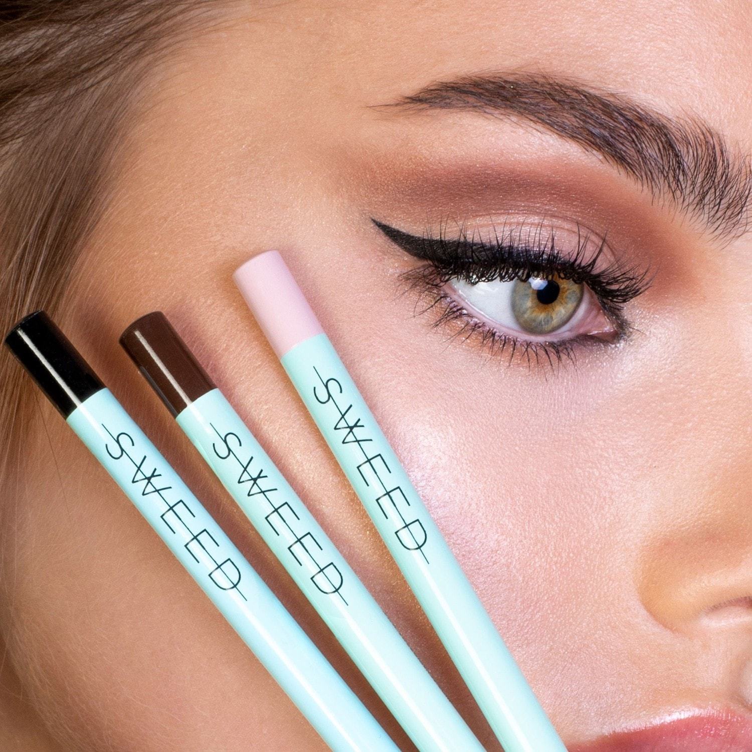 Sweed Eyeliner olovka za oči satenski ugljen - 1,35 g