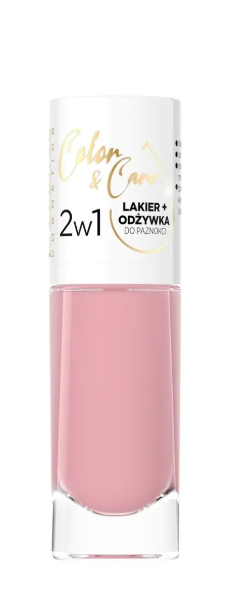 Eveline Color & Care Lakier do paznokci z formułą pielęgnującą 121