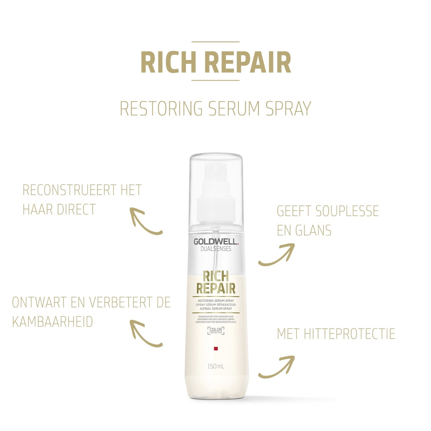 Goldwell Dualsenses Rich Repair Hårserum Spray – 150 ml
