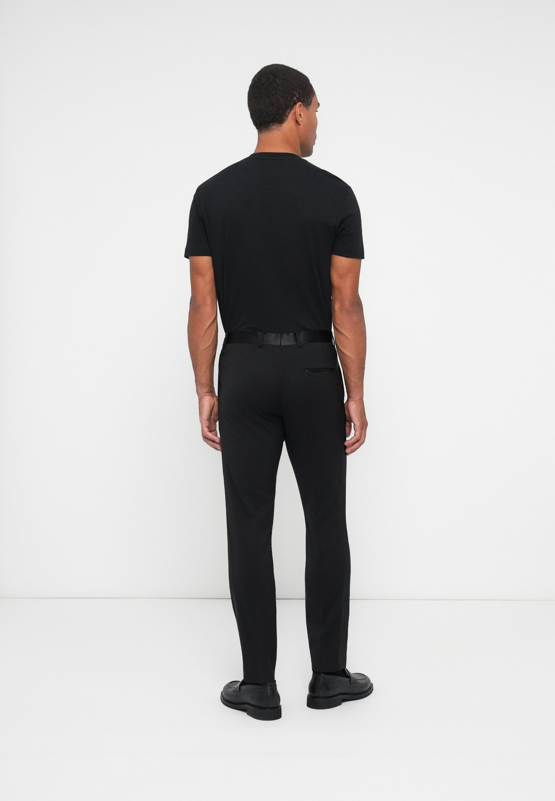 Calvin Klein TUXEDO ITALIAN SLIM - Pakbroek - zwart