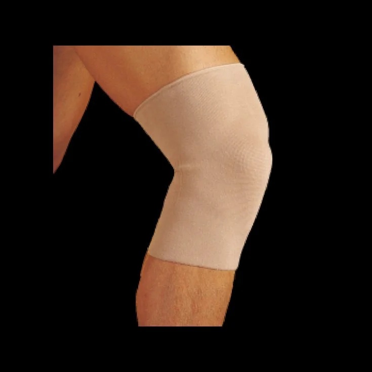 DR. GIBAUD Dr. Gibaud Kniebandage aus Baumwolle für Verstauchungen, dünn, beige, Größe 2