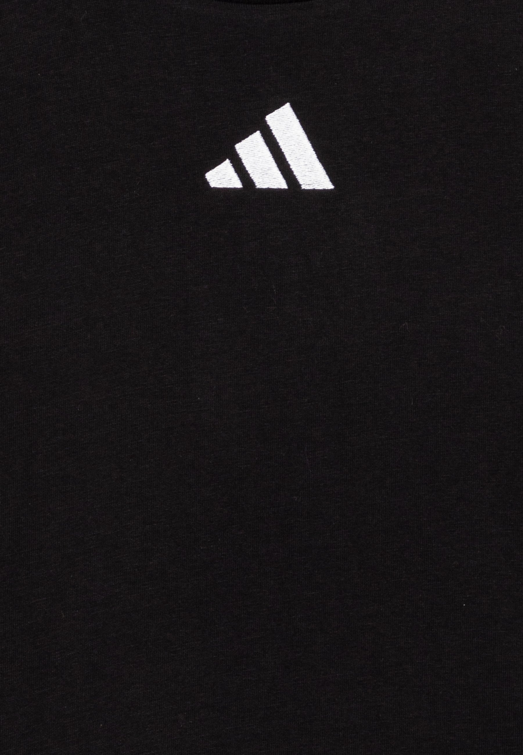adidas Performance ESSENTIALS UNISEX - T-shirt met print - zwart/wit