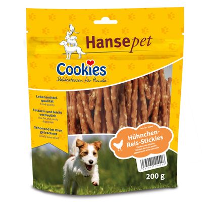 Cookies Delikatessen Hähnchen-Reis-Stickies
